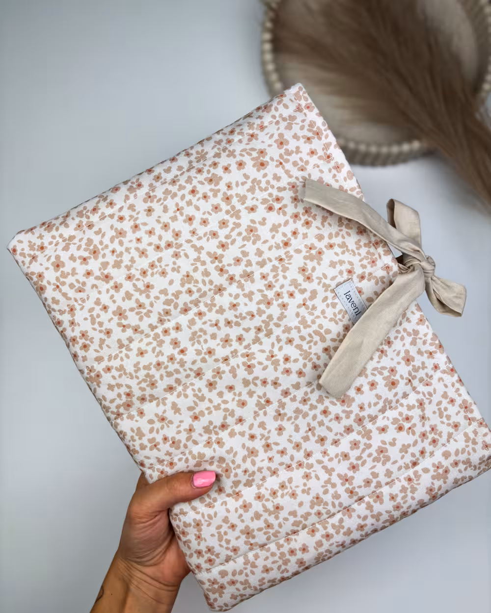 Etui na Tableta Beige Bloomie 1 Beżowe etui na tablet