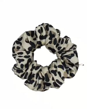 Scrunchie panterka handmade