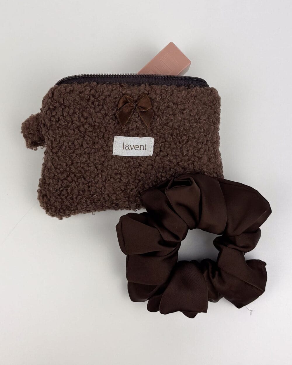 Mini Portfelik Teddy Chocolate 3 Mini Portfelik Teddy Chocolate - obrazek 3