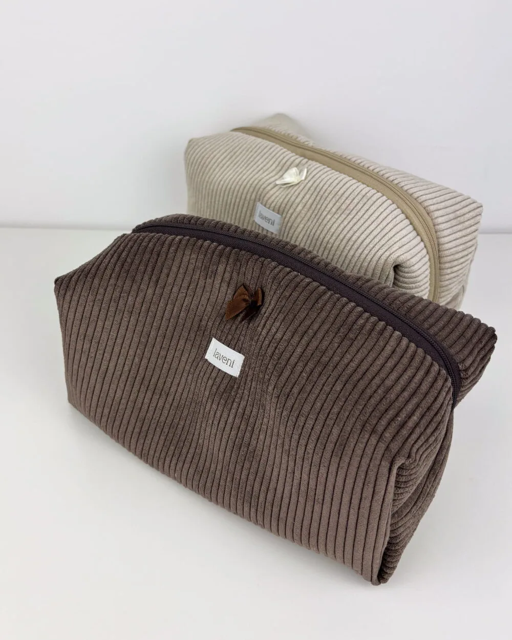 Zestaw Kosmetyczka & Scrunchie Choco 3 Zestaw Kosmetyczka & Scrunchie Choco - obrazek 3