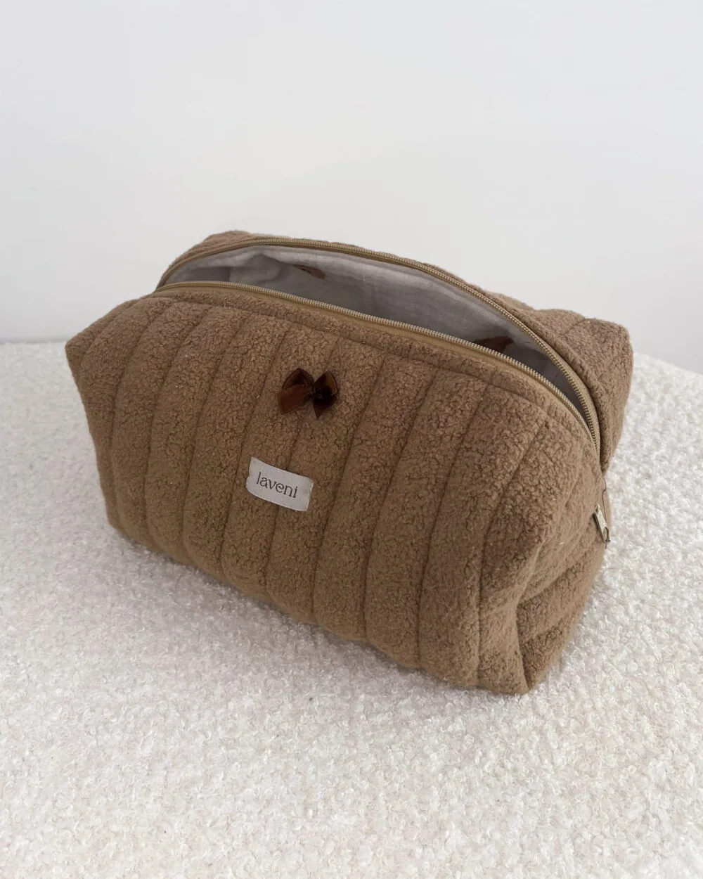 Kosmetyczka Soft Milkyway 2 brązowa kosmetyczka handmade