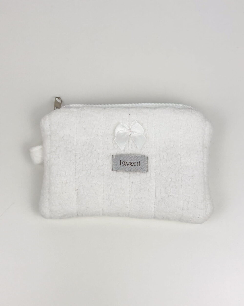 Mini Portfelik Soft Cream 2 biała portmonetka