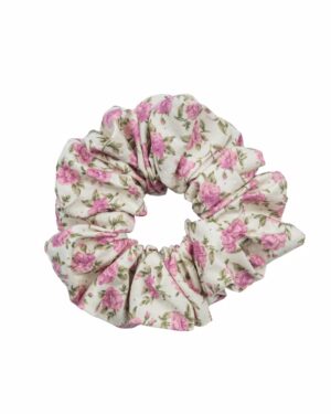 Scrunchie w kwiaty