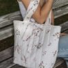 Torba w kwiaty handmade