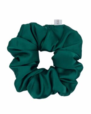 Gumka do włosów butelkowa zieleń