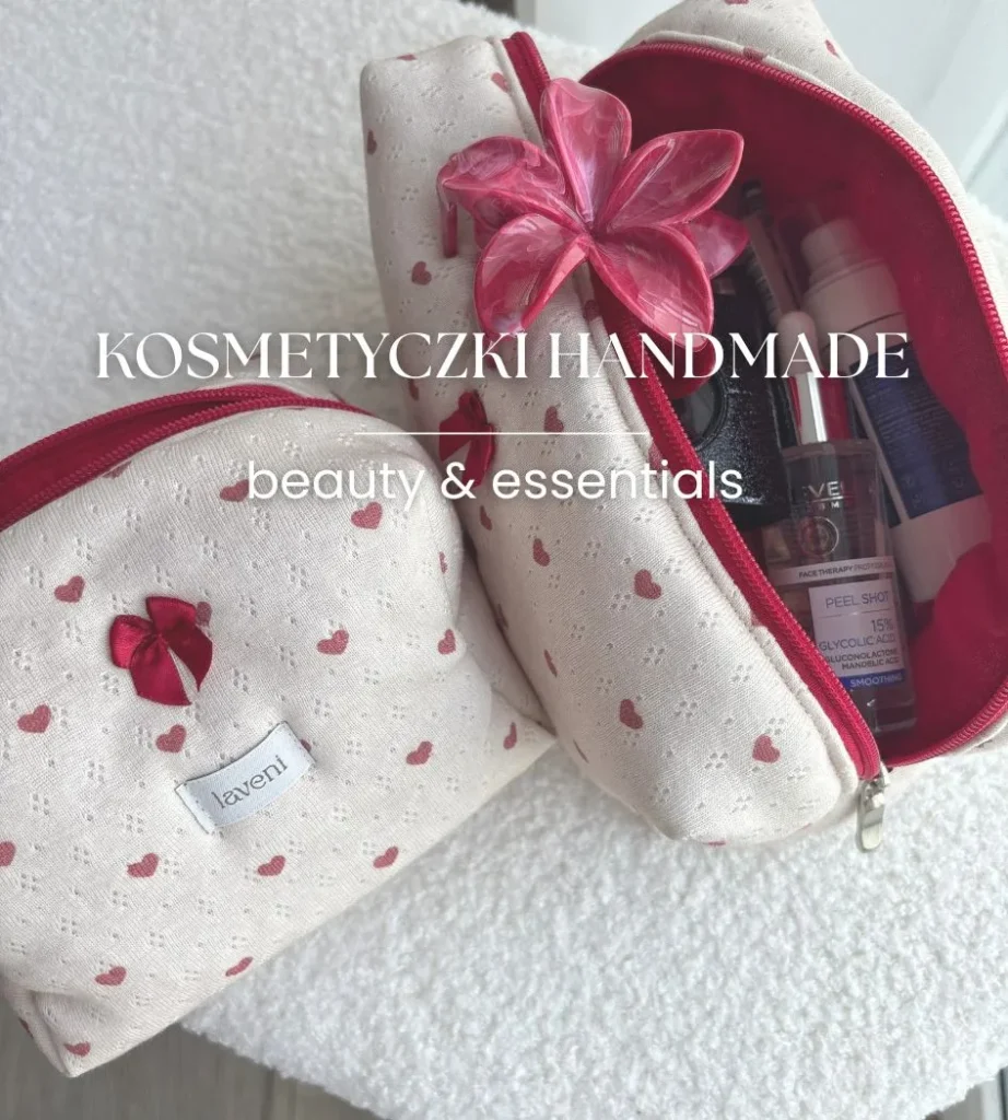 ręcznie szyte kosmetyczki handmade