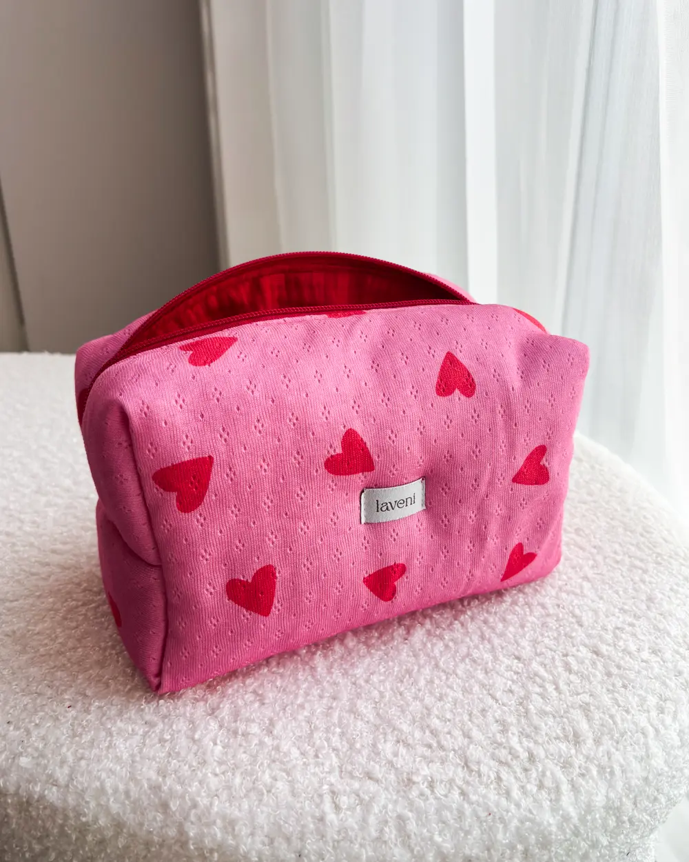 Zestaw Kosmetyczek i Scrunchie Candy Hearts 5 Zestaw Kosmetyczek i Scrunchie Candy Hearts - obrazek 5