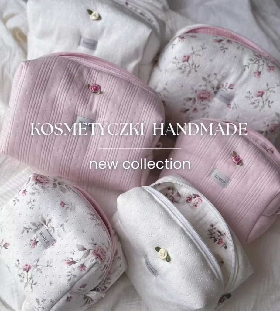 Nowa kolekcja kosmetyczek handmade