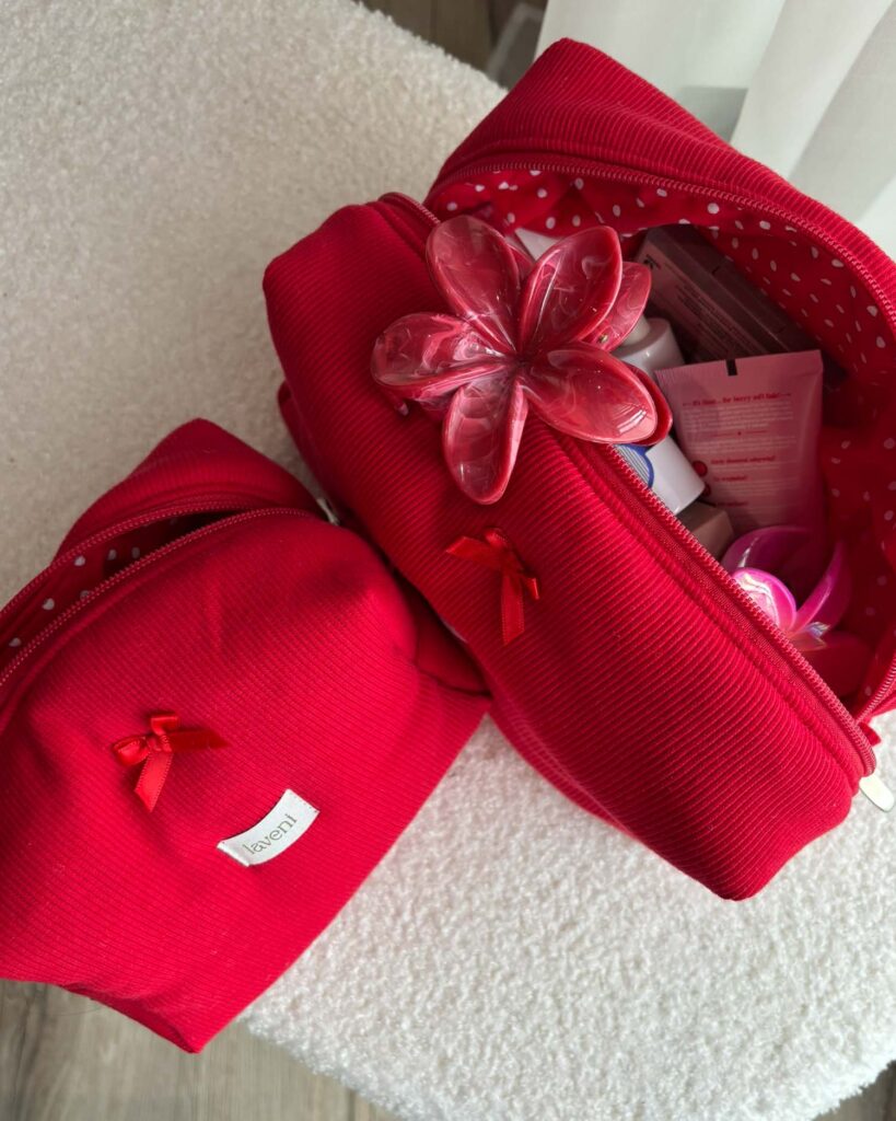 Zestaw prezentowe handmade – odkryj magię upominków handmade od Laveni 2 zestaw kosmetyczek handmade