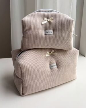 Zestaw Kosmetyczek Ribb Light Beige