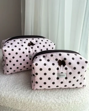 kosmetyczka polka dots