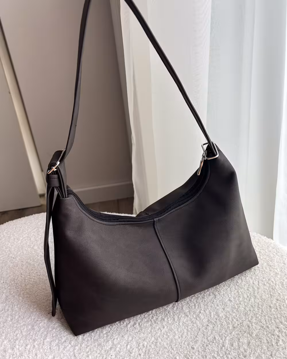 Torebka Slouchy MIA Dark Brown 9 Torebka Slouchy MIA Dark Brown - obrazek 9