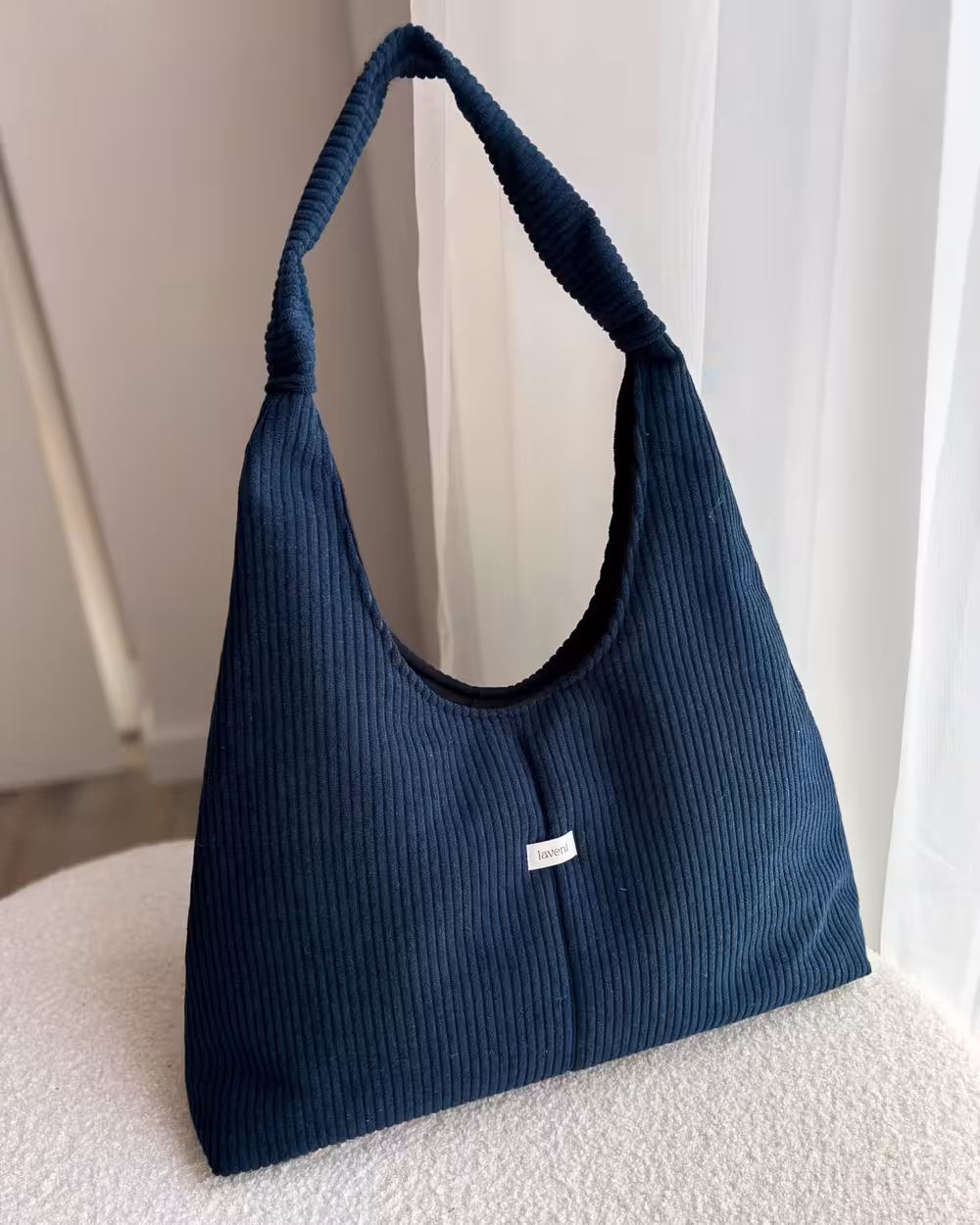 Torebka Hobo LARA Navy 2 Torebka Hobo LARA Navy - obrazek 2