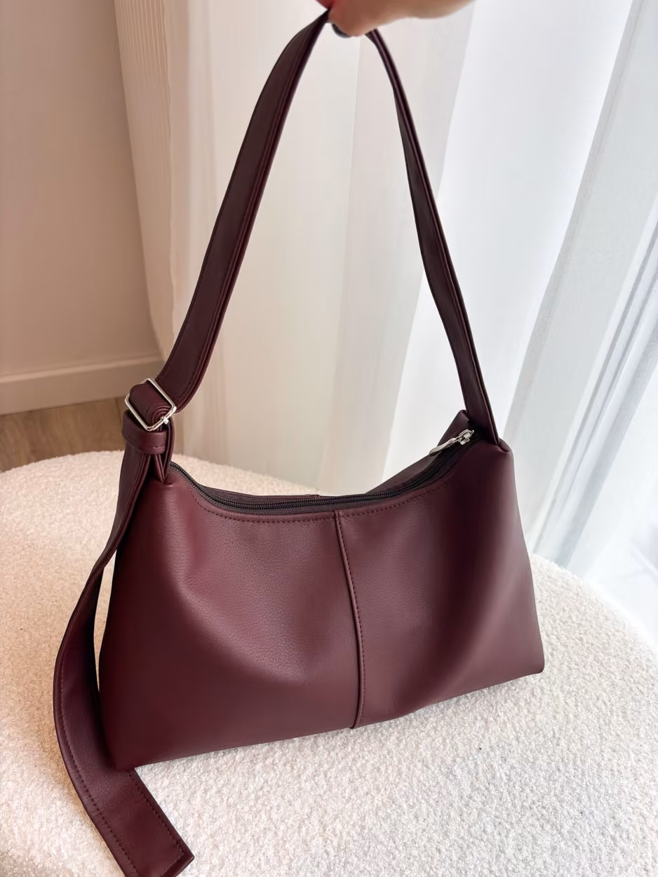 Torebka Slouchy MIA Dark Cherry 12 Torebka Slouchy MIA Dark Cherry - obrazek 12