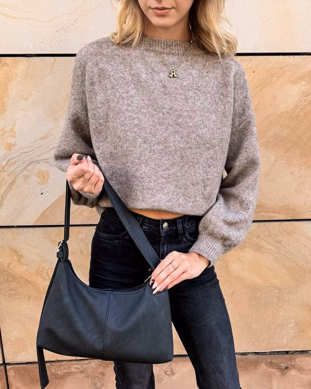 Torebka Slouchy MIA Graphite 8 Torebka Slouchy MIA Graphite - obrazek 8