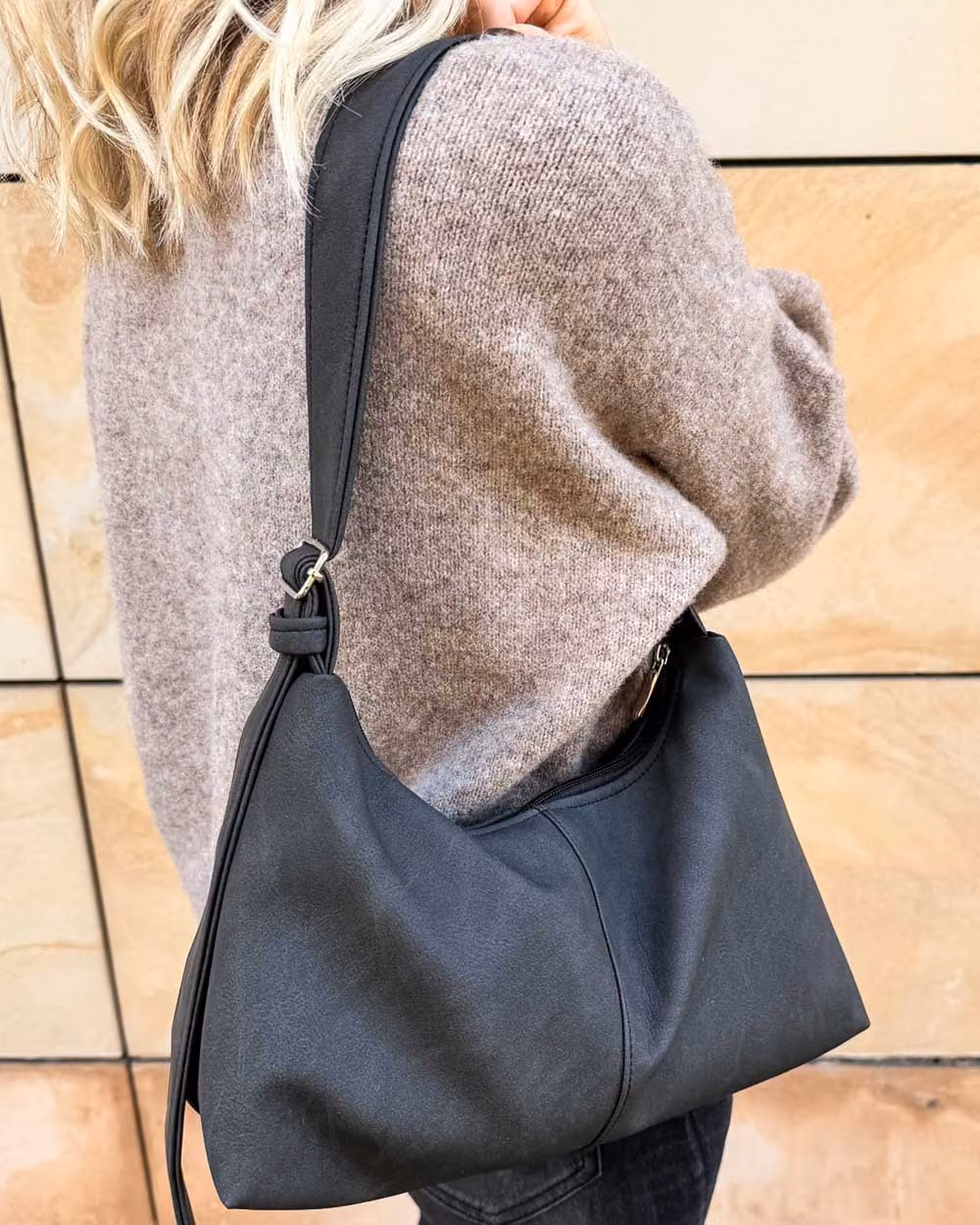 Torebka Slouchy MIA Graphite 5 Torebka Slouchy MIA Graphite - obrazek 5