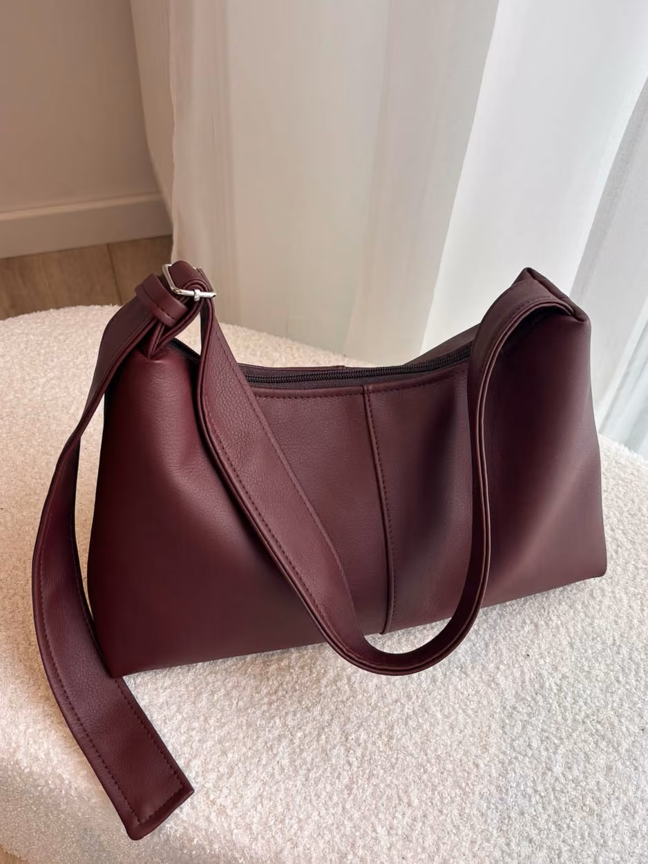 Torebka Slouchy MIA Dark Cherry 11 Torebka Slouchy MIA Dark Cherry - obrazek 11